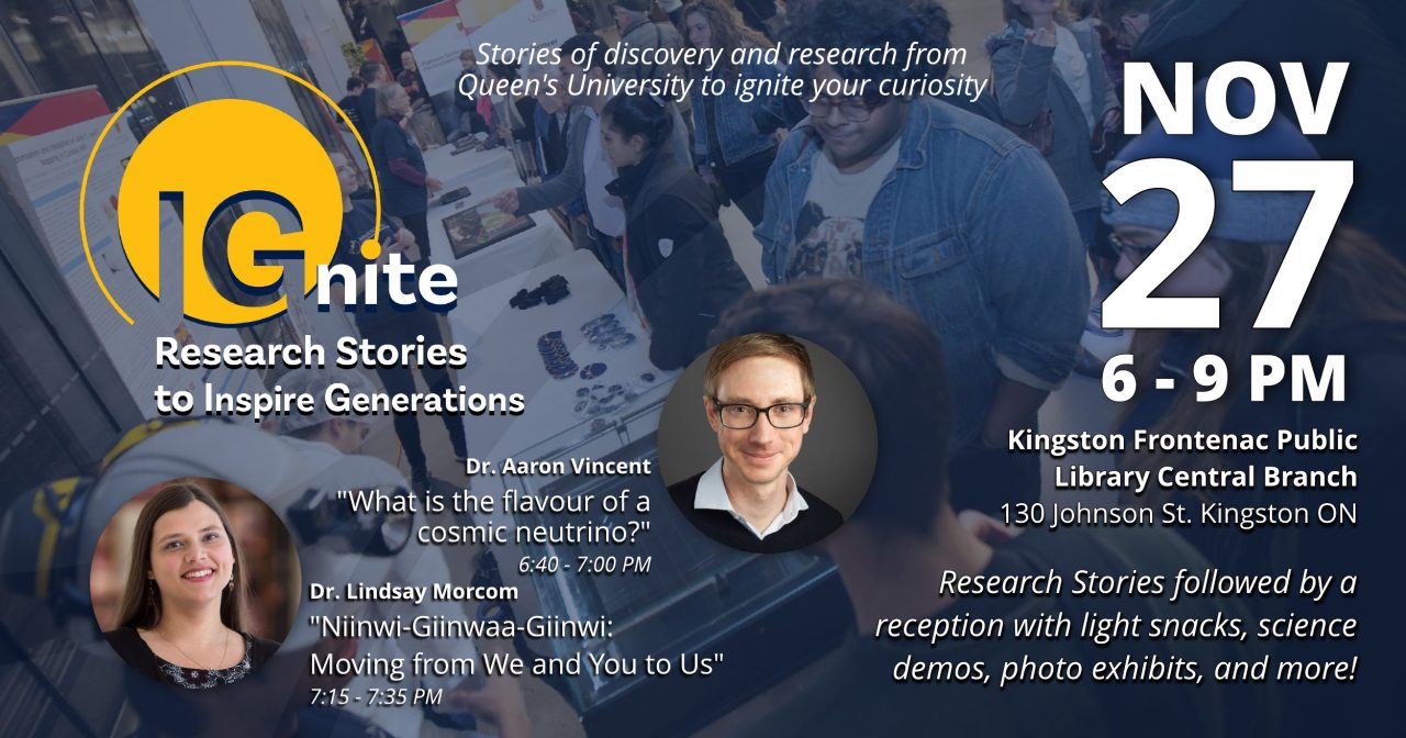 IGnite research stories to inspire generations, Nov 27 6-9 pm 2019