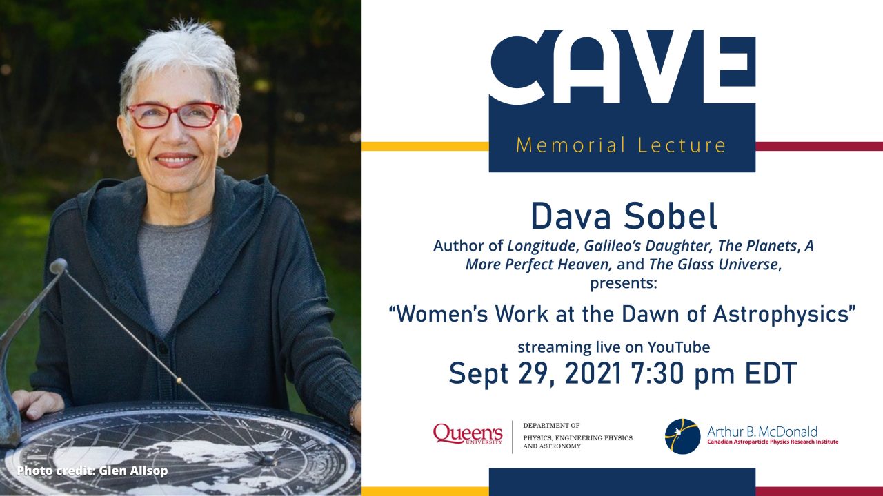 Dava Sobel will present 