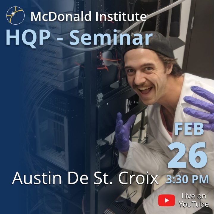 Image for the seminar with a photo of the speaker